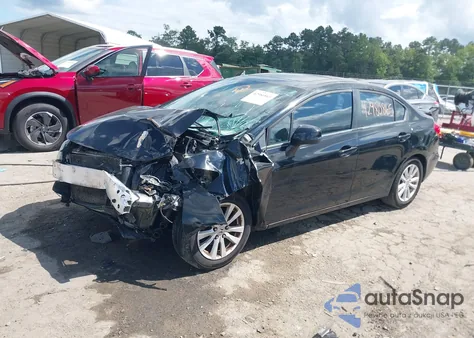 2012 Honda Civic Ex from USA, damaged, VIN 19XFB2F85CE063328